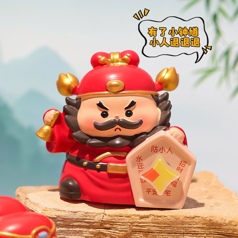 钟馗摆件办公室桌面装饰
