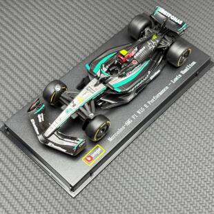 比美高1 赛车模型汉密尔顿拉塞尔W16安东内利 43奔驰W15F1方程式