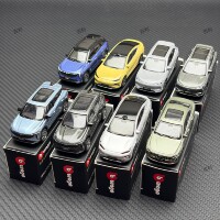 比美高1/64吉利星越L博越COOLE8E5L汽车模型合金车玩具收藏摆件