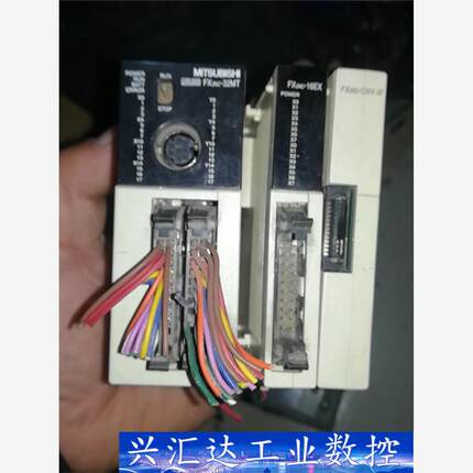 三菱FX2NC-32MT一套，带两模块，成色可以，详情见图，  询价下单