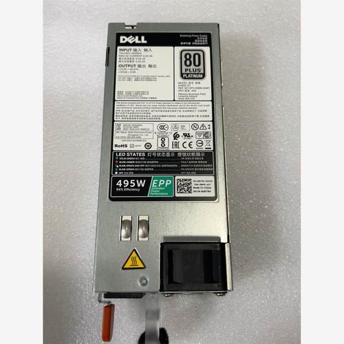 DELL R630 R730XD EPP 495W 电源 0