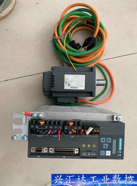 西门子伺服V90750W一套带线，口罩机拆机，东西都是实拍 议价商品