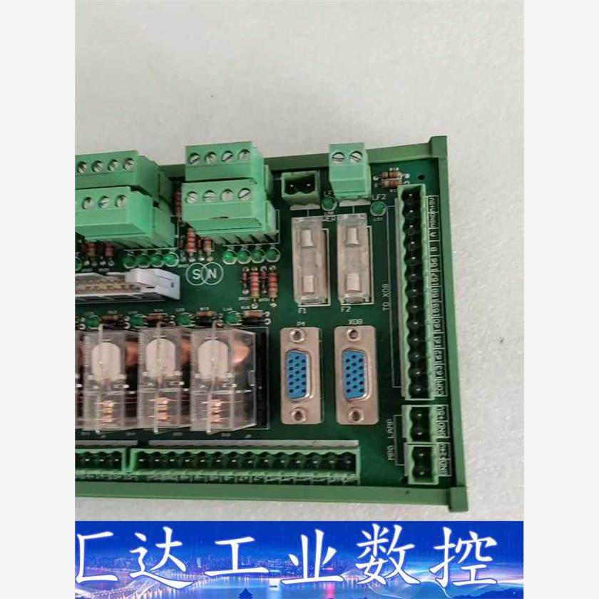 新代IO板TB-32-16R D拆机实物图，继电器完整不缺，  询价下单