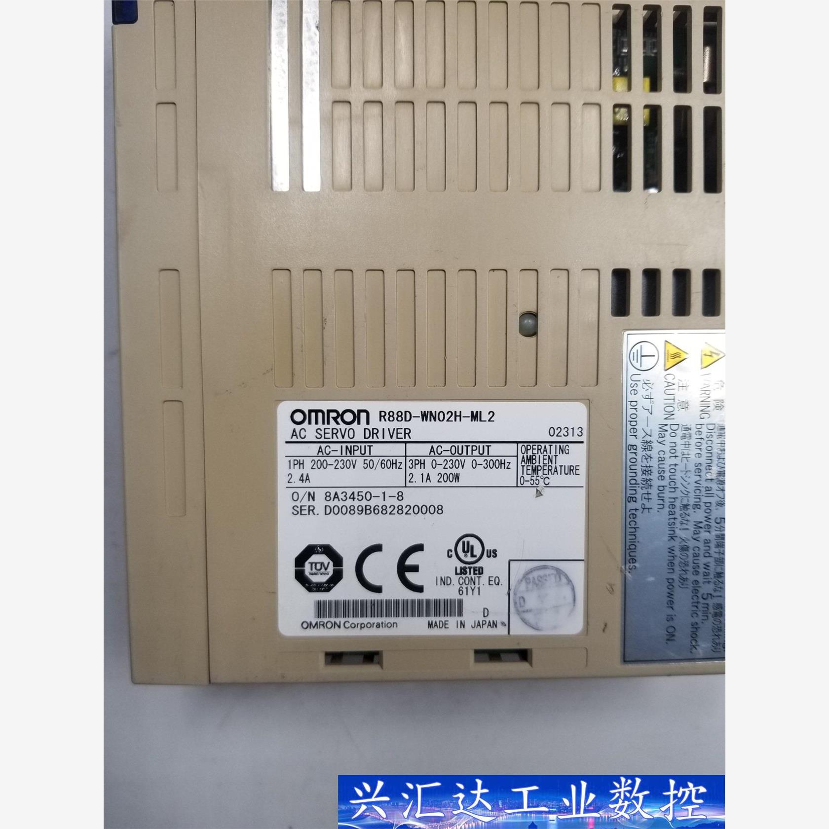 R88D-WN02H-ML2欧姆龙伺