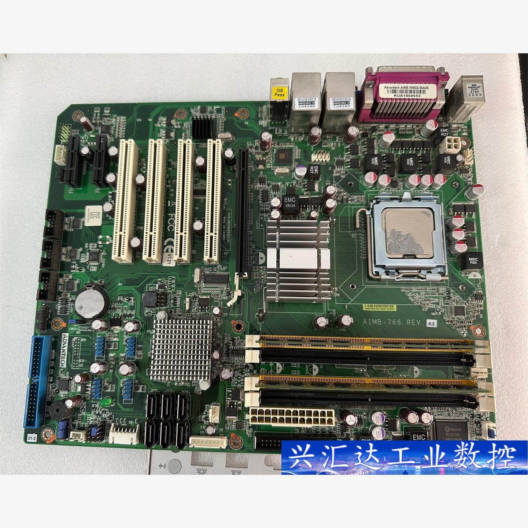 原装研华 AIMB-766 REV.A2工控机主板 配挡板C  询价下单
