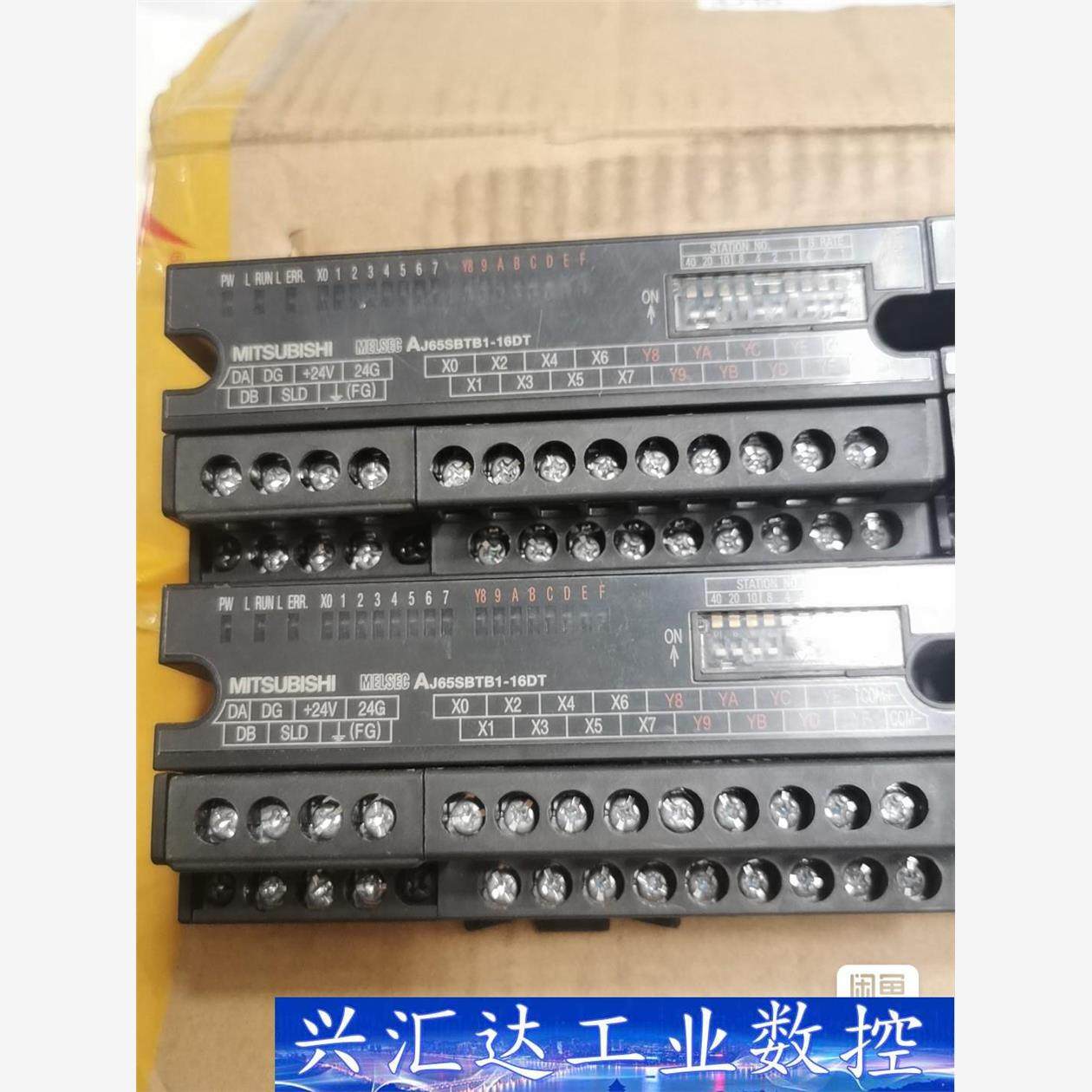 三菱远程模块AJ65SBTB1-16DT   ，实物拍摄，功 议价商品