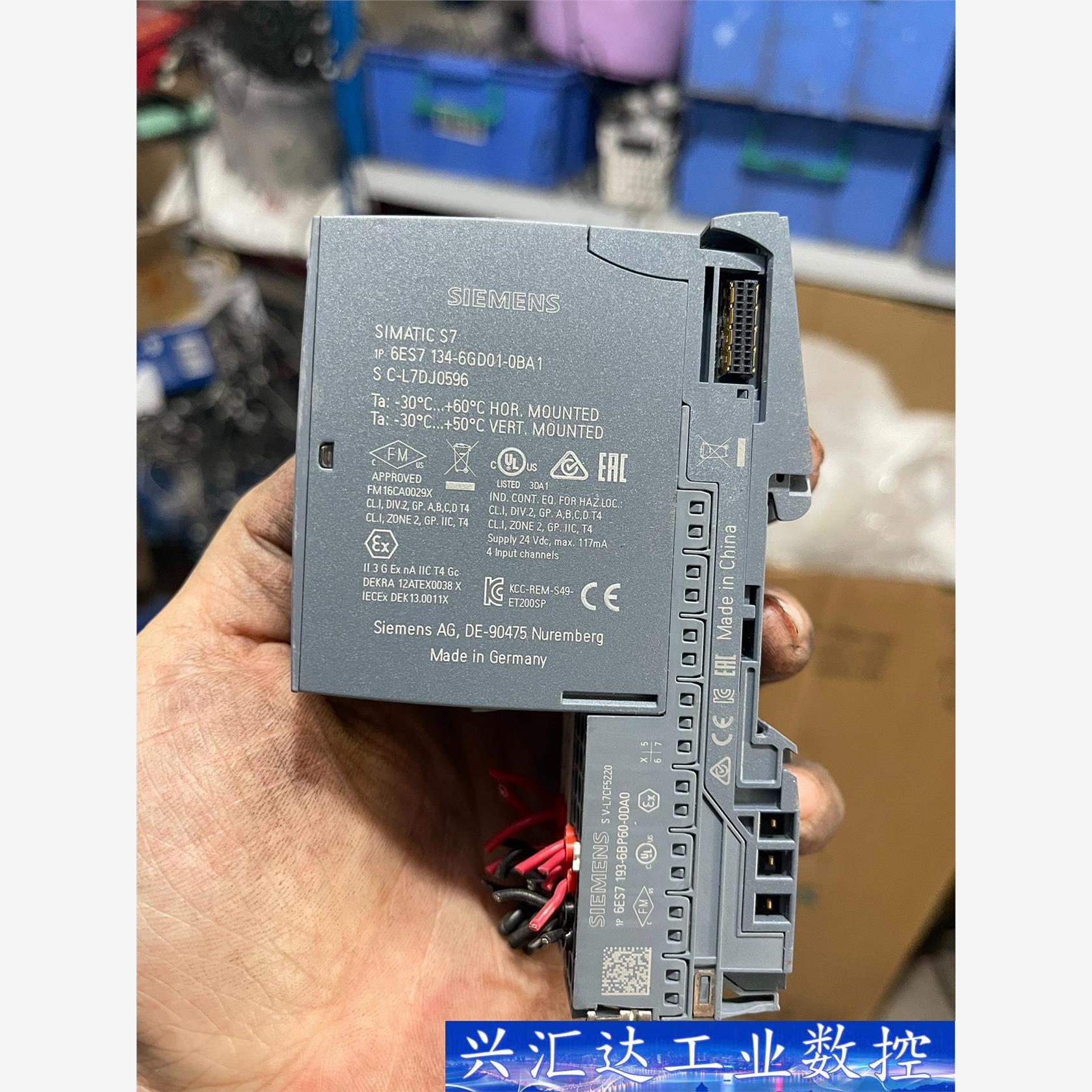 西门子134-6GD01-0BA1，有4个。  询价下单