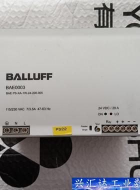 BALLUFF电源BAE01111 BAE0002 B 议价商品
