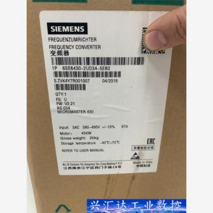 西门子6SE6430 5EB0变频器 45KW 询价下单 2UD34