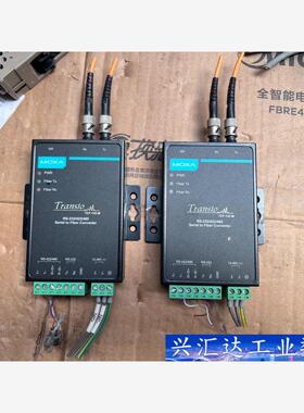 MOXA摩莎多模光纤转换器TCF-142-M-ST 询价下单