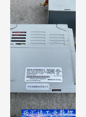 VFD007M21A-Z拆机台达变频器 0.75KW 220  询价下单