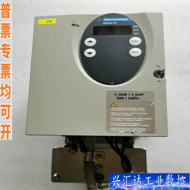 拆机施耐德变频器ATV31HU11M2，1.1KW2咨询议价