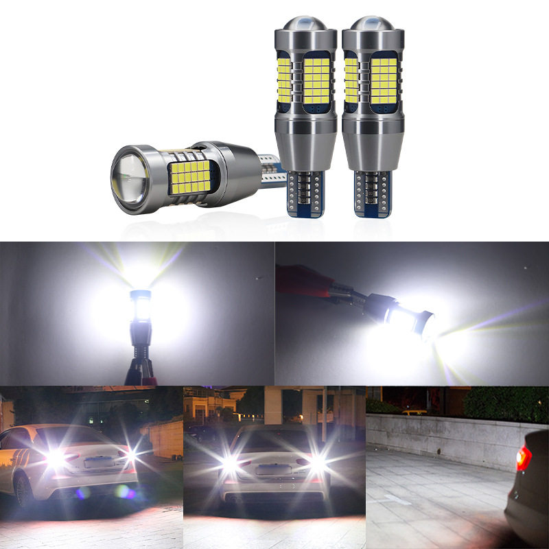12V倒车led灯改装超亮汽车流氓倒车灯泡鹰眼辅助灯后尾灯T15 1156