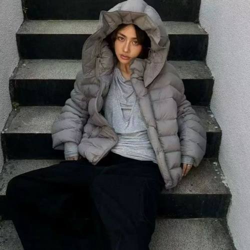 1988-270克连帽泡芙短款溯源码有质检保暖羽绒服外套25259色花苞