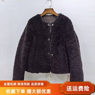 时尚 2025女新款 显瘦雪花绒颗粒保暖小个子百搭短外套 6171冬装 KLD