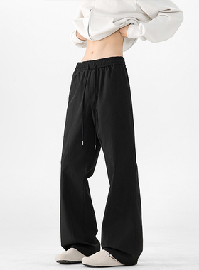 SMILE ISLAND 微喇美式潮牌宽松阔腿休闲长裤