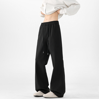 SMILE ISLAND 微喇美式潮牌宽松阔腿休闲长裤