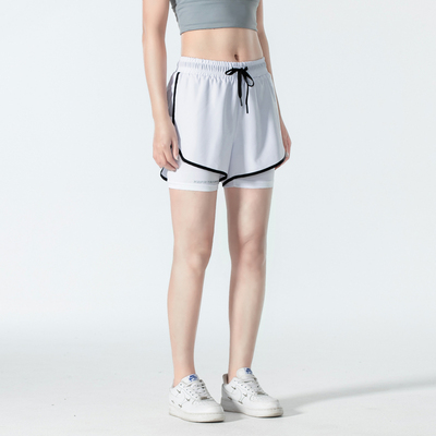 假两件内衬速干双层三分篮球运动短裤