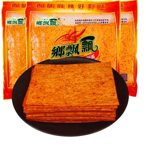 许多才飘飘香刀削面干辣 辣条麻辣片108g克儿时的味道网红零食