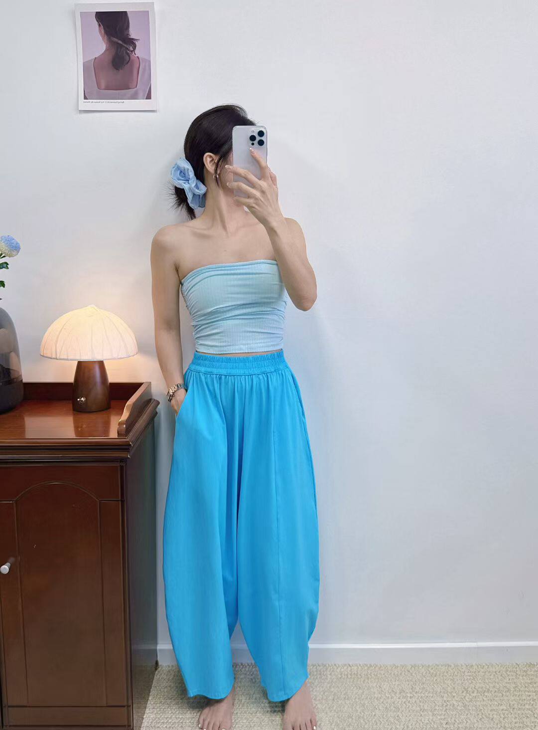 【秋季柔棉】内观流尼泊尔萝卜裤休闲瑜伽运动宽松简约束脚长裤