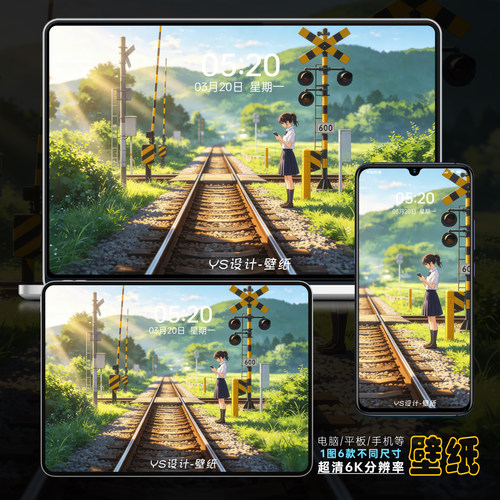 【超清6K壁纸】适合电脑/平板/手机壁纸 一图6款不同尺寸  T0037