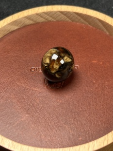 【特价】16.5mm+抚顺琥珀天花板深血溶洞花蜡单珠（25年老料）