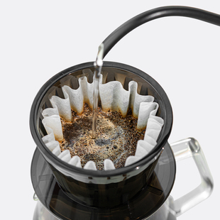 泰摩 冰瞳B75手冲咖啡滤杯 金龙杯 蛋糕滤纸平底滤杯家用咖啡器具