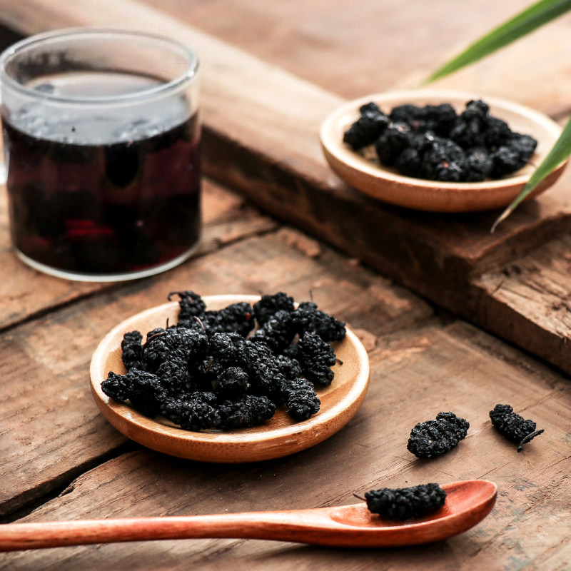 四川桑葚干非特级无沙品质黑桑葚泡水即食野生零食拍2袋包邮