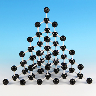 球棍结构晶体模型Diamond钻石金刚石金刚石结构