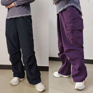 儿童轻户外运动130－160秋季童装中大童宽松休闲裤长裤女童工装裤