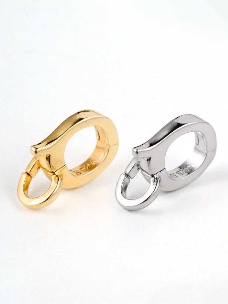 S  DIY 팔찌 떨어지는 연결 버클 진주 구슬 펜던트 버클 헤드 펜던트 버튼 오픈 링 버클