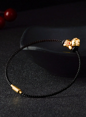 黑马摇钱乾坤未定马年本命年手链