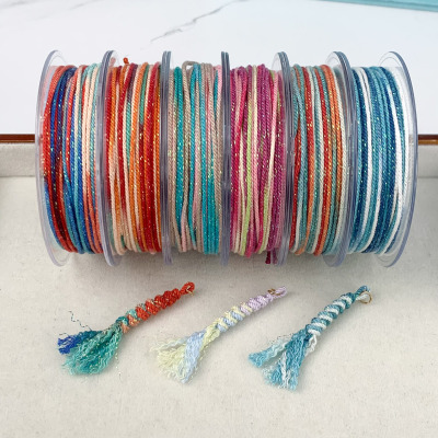 1.5mm星空手搓棉绳项链吊坠挂绳