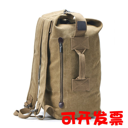 户外驴友帆布运动大背包