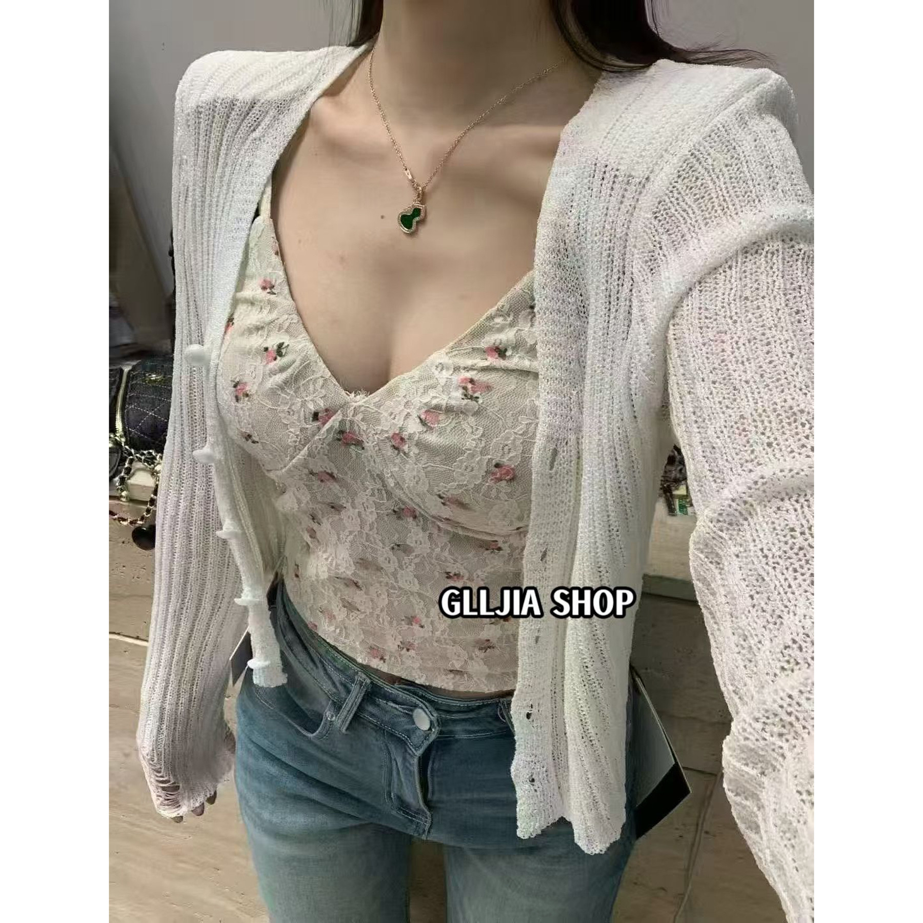 糖果色防晒外套女2026春夏冰丝罩衫开衫薄款针织衫上衣