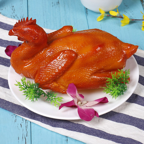 【真滋味】烧鸡模型道具仿真