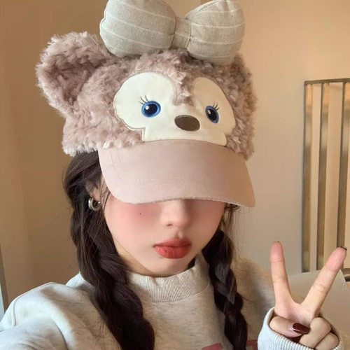 迪士尼乐园达菲熊雪莉玫帽棒球帽