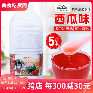 包邮 太湖美林A系西瓜果汁 浓缩冲饮品2.5kg 饮料浓浆果酱沙冰一瓶