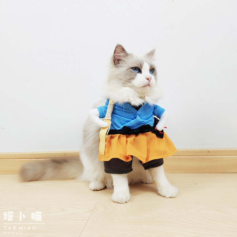 TAB喵 猫咪搞笑直立装布偶猫衣服泰迪小狗狗浦岛太郎宠物用品拍照|msdalam kategori haiwan peliharaan/makanan haiwan dan bekalan, Haiwan pakaian dan aksesori, haiwan pakaian/baju hujan - dari Buy2taobao.com untuk memberikan perkhidmatan ejen Taobao profesional membeli