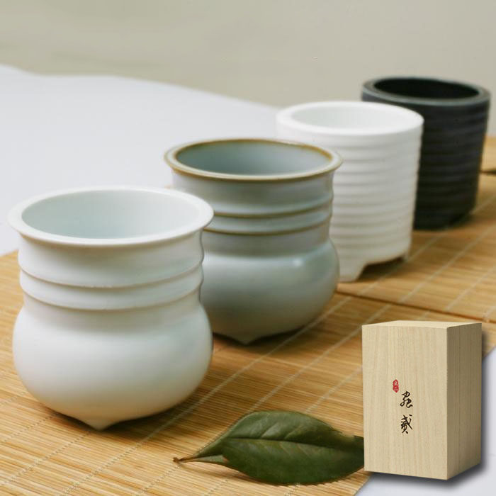 刘良佑 汝窑陶瓷饱腹闻香杯/手工烧制/品香炉/熏香炉三陶轩徐瑞红