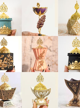 传统炭碳熏炉巴胡bakhoor香薰木异域炭熏乳香料沉檀香微瑕迷你炉