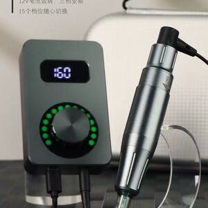纹绣机器电流仪器低饱和野生线条眉欧洲唇颗粒丝绒雾眉纹身全抛机