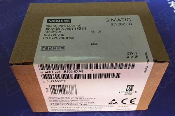 6ES7223-1BF22-0XA8西门子PLC模块数字I/ O 6ES72231BF220XA8