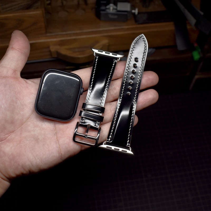 苹果iwatch S11系列ultra3手工马臀皮表带真皮腕表表带可定制！,手表,配件,淘宝优惠券,粉丝福利购,淘宝优惠卷