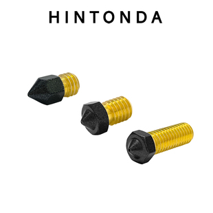 3D打印机喷嘴喷头MK8 E3D V6 Volcano火山铁氟龙喷嘴 特氟龙涂层