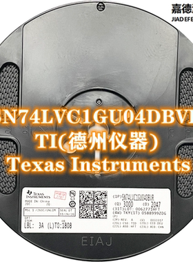 原装正品 贴片 SN74LVC1GU04DBVR SOT23-5 单路反相门逻辑芯片IC