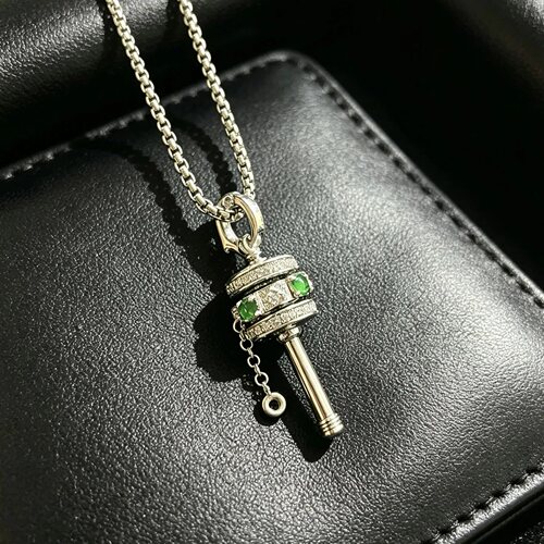 【翡卡拉】天然A货翡翠吊坠