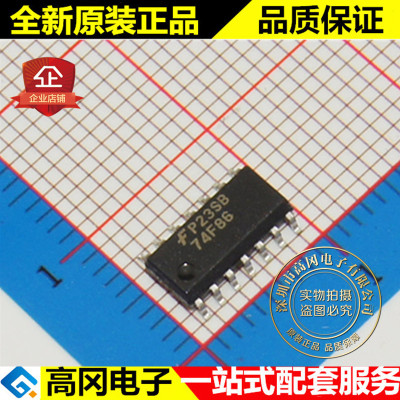 74F86SCX 74F86 SOP14 FAIRCHILD仙童 异或 4路 74系列逻辑芯片