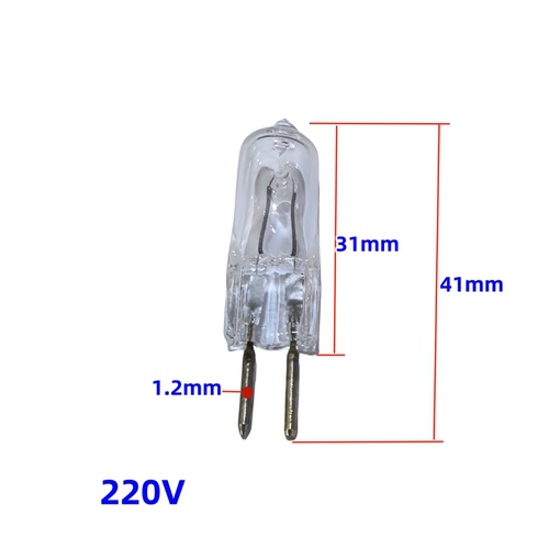 220V35W卤钨灯泡G5.3插脚灯珠香薰壁灯台灯小灯泡