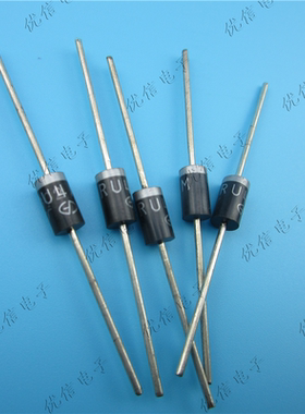 优信电子 快恢复二极管+B整流 RU4A RU4AM 可代替RU4B RU4C RU4